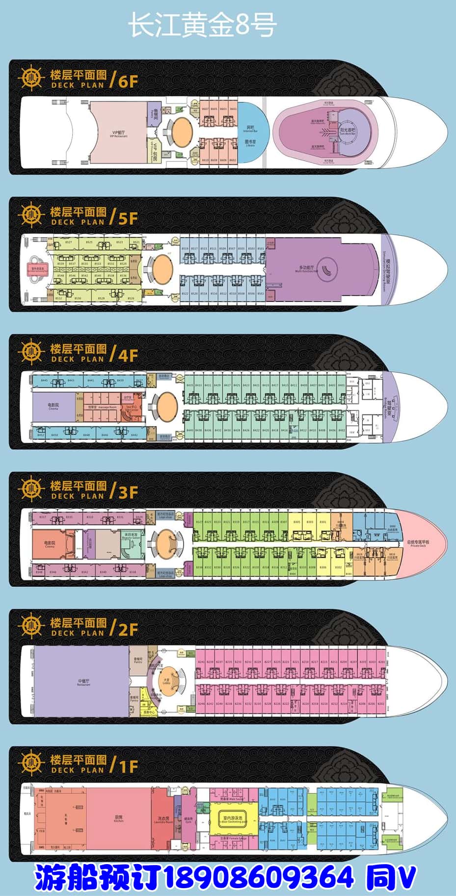 黄金8号甲板布局_副本