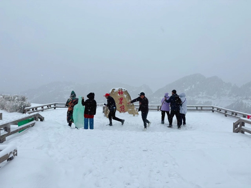 神农架雪景